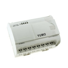 Yumo Af-20mr-D2 DC Alimentation 12-24V Entrée CC 12 points (analogique) Sortie relais 8 points Micro PLC Mini PLC Systèmes d&#39;alarme Auto